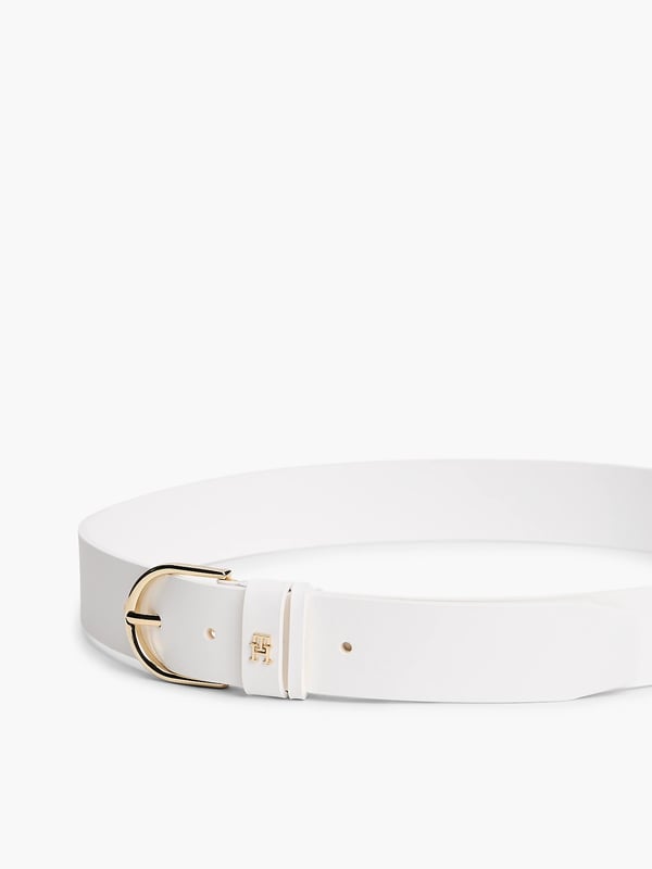 Tommy Hilfiger Essential TH Monogram Leather Belt vyö