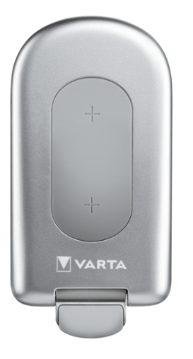 Varta 57914 101 111 oplader til mobil enhed Hovedtelefoner, Headset, Smartphone Sølv Vekselstrøm Trådløs opladning Hurtig opladning Indendørs
