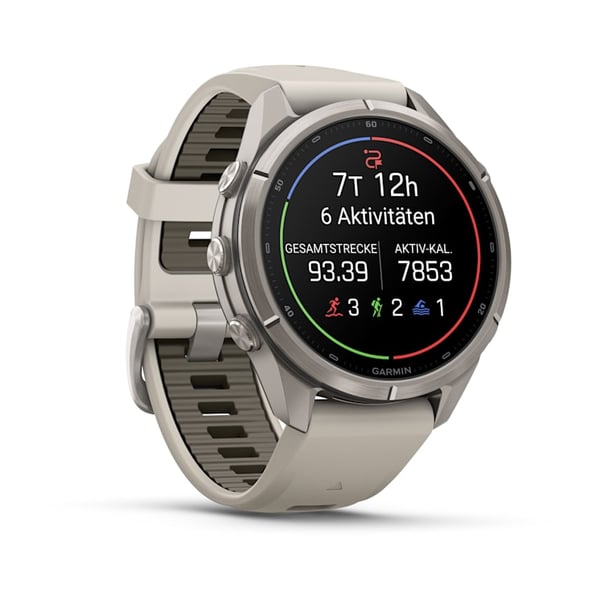 Pikkukuva 7 / 13: Garmin fēnix 9 Pro 3,3 cm (1.3") AMOLED 43 mm Digitaalinen 416 x 416 pikseliä Kosketusnäyttö Titaani Wi-Fi GPS (satelliitti)