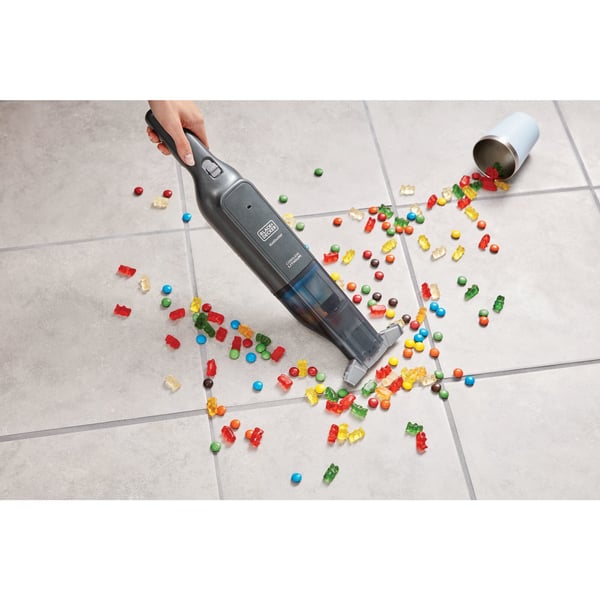 Miniatyrbillede 7 af 24: Black & Decker HLVC320B11-QW håndholdt støvsuger Titanium Poseløs