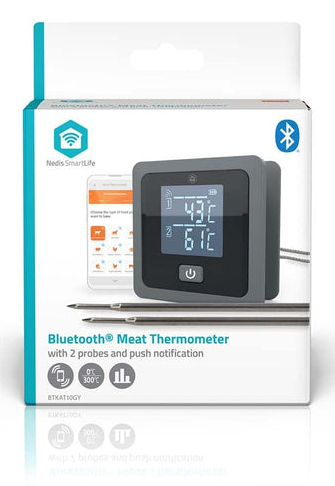 Nedis BTKAT10GY stektermometrar 0 - 300 ° C Digital