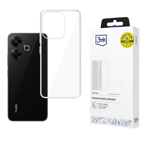 Miniatyrbillede 1 af 2: 3MK Clear Case mobiltelefon etui 16,9 cm (6.67") Cover Transparent