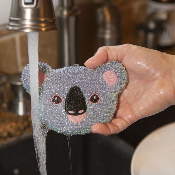 Kikkerland CU321 sieni Koala Nailon, Polyuretaani Monivärinen 3 kpl