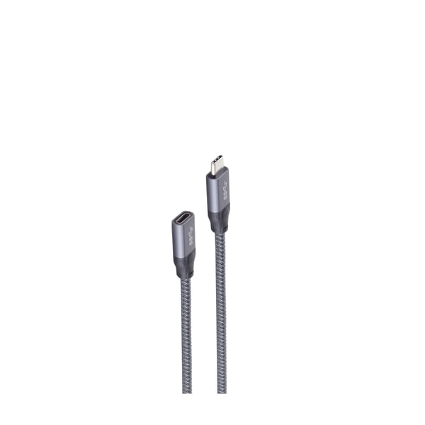 shiverpeaks BS13-46010 USB-kaapeli USB 3.2 Gen 2 (3.1 Gen 2) 0,5 m USB C 10 Gbit/s Harmaa