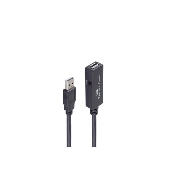 shiverpeaks BS13-29055 USB-kabel USB 2.0 5 m USB A 0,48 Gbit/sek. Sort