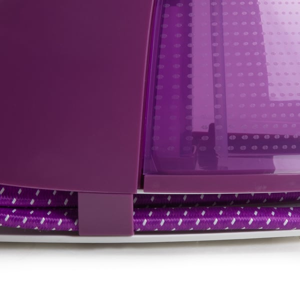 Miniatyrbild 13 av 16: Domo DO7115S 2400 W 1,8 l Keramisk stryksula Violett, Vit