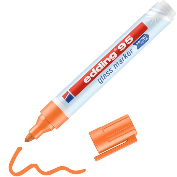 Edding 95 Glass speedmarker 1 stk Projektilspids Orange