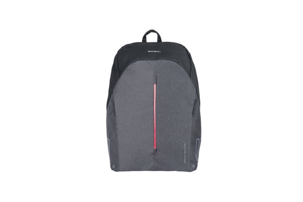 Basil B-Safe Commuter Bak Cykelväska 13 l Polyester Svart, Grå