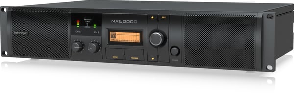Pikkukuva 3 / 4: Behringer NX6000D äänenvahvistin 2.0 kanavaa Koti Musta