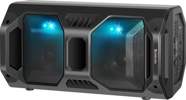 Miniatyrbild 1 av 9: Defender Rage Bärbar stereohögtalare Svart 50 W