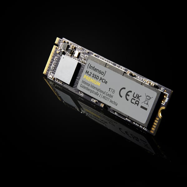 Miniatyrbillede 6 af 6: Intenso PREMIUM - SSD - 1 TB - intern - M.2 2280 - PCIe 3.0 x4 (NVMe)