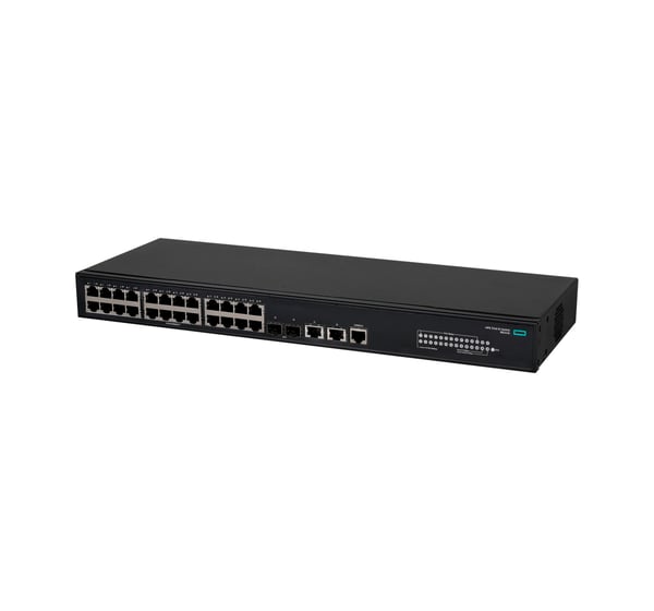 Pikkukuva 2 / 4: HPE FlexNetwork 5140 24G 2SFP+ 2XGT EI Hallittu L3 Gigabit Ethernet (10/100/1000) 1U
