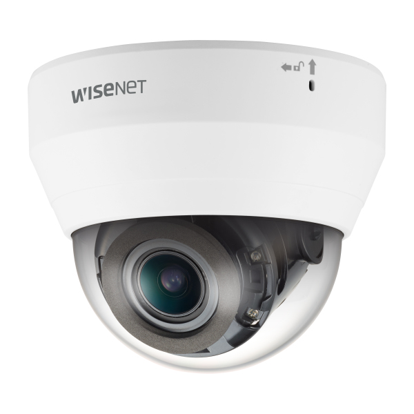 Hanwha QND-7082R overvågningskamera Kuppel IP-sikkerhedskamera Indendørs 2560 x 1440 pixel Loft/væg