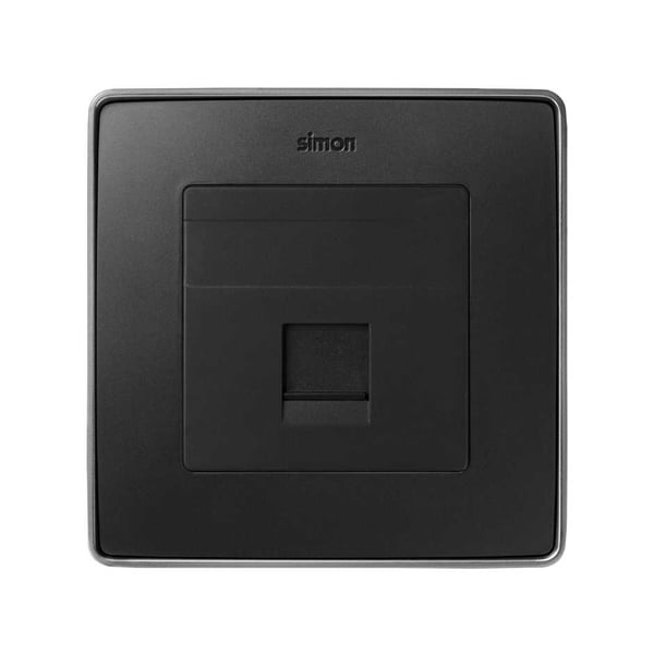 Simon 82005-38 kontaktplade & kontakthætte Grafit