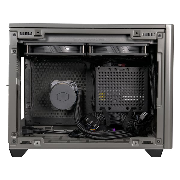 Miniatyrbild 5 av 10: Cooler Master NR200P MAX Small Form Factor (SFF) Svart, Grå 850 W