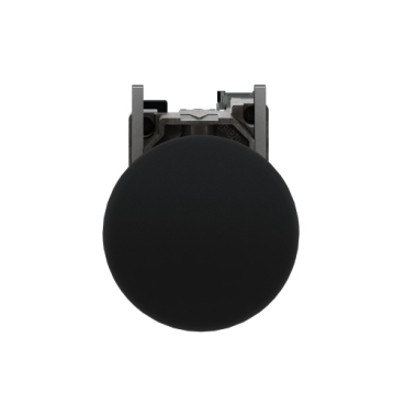Turvapainike 22mm 1Z 0R IP65 itsestään palautuva musta XB4BC21