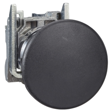 Turvapainike 22mm 1Z 0R IP65 itsestään palautuva musta XB4BC21