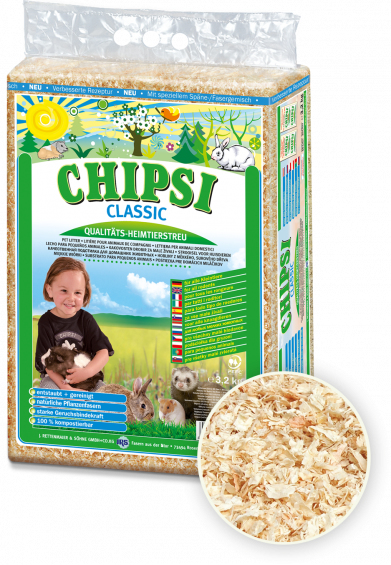 CHIPSI CLASSIC Træpiller 3,2 kg CHIPSI CLASSIC Træpiller 3,2 kg