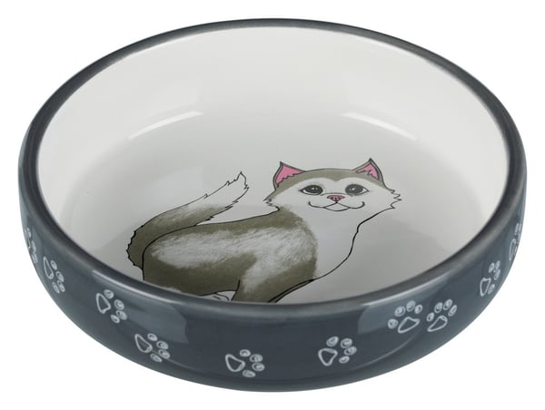 Miniatyrbild 1 av 2: TRIXIE 24784 skål till hund och katt Matskål för husdjur