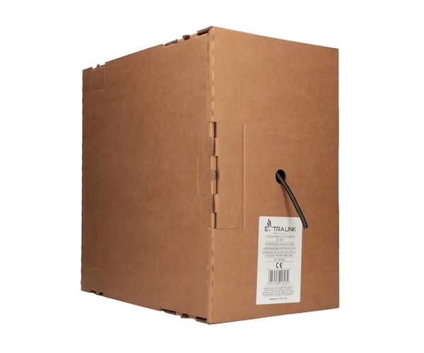 Miniatyrbillede 3 af 7: Extralink EX.16262 netværkskabel Sort 305 m Cat5e SF/UTP (S-FTP)