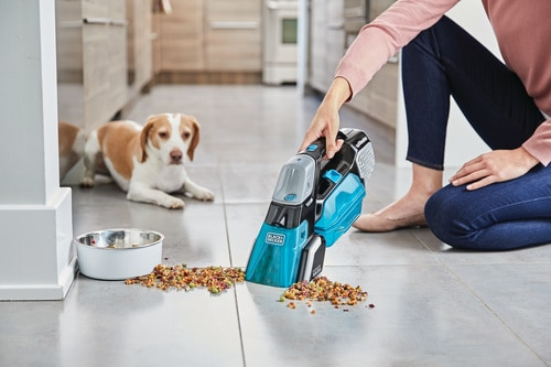 Miniatyrbillede 19 af 19: Black & Decker spillbuster håndholdt støvsuger Sort, Blå Poseløs