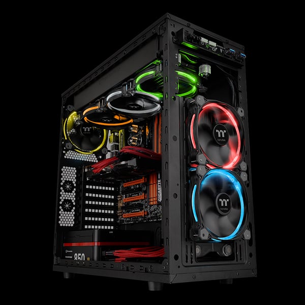Miniatyrbild 8 av 12: Thermaltake CL-F051-PL14SW-A kylsystem för dator Datorväska Fan 14 cm
