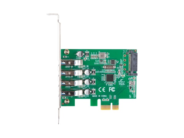 Miniatyrbillede 5 af 5: Lanberg PCE-US3-004 interface-kort/adapter Intern USB 3.2 Gen 1 (3.1 Gen 1)