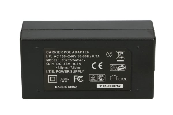 Extralink EX.14176 virta-adapteri ja vaihtosuuntaaja Sisätila 24 W Musta