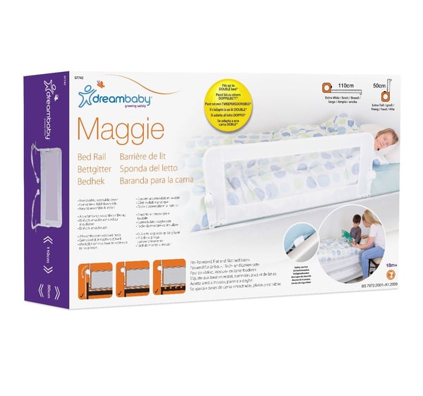 Pikkukuva 1 / 3: Dreambaby Maggie 110 cm Alastaitettava sängynsuoja
