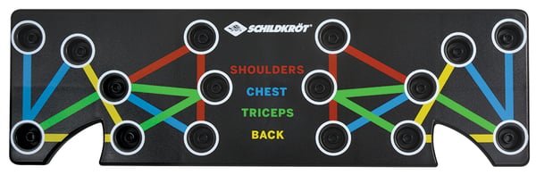 Schildkröt Fitness 960144 kuntokeskus Selkä, Rintakehä, Olkapäät, Kolmipäiset olkalihakset