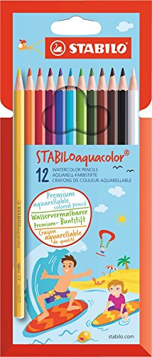 Pikkukuva 1 / 4: STABILO Aquacolor Monivärinen 12 kpl