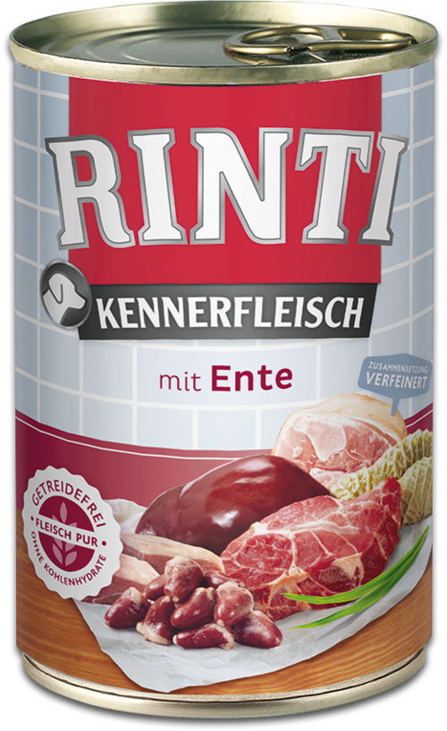RINTI Kennerfleisch And Voksen 400 g