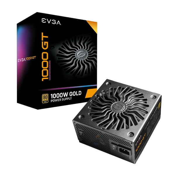 EVGA SuperNOVA 1000 GT strömförsörjningsenheter 1000 W 24-pin ATX ATX Svart