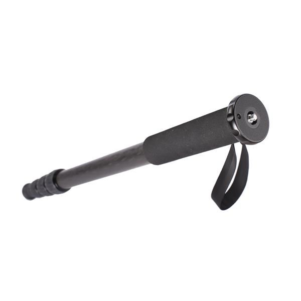 Leofoto MP-284C 1/4, 3/8" Kulfiber Sort