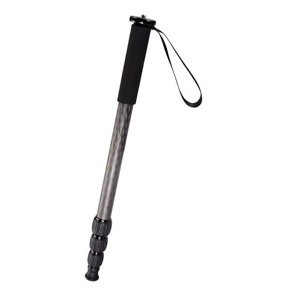 Leofoto MP-284C 1/4, 3/8" Kulfiber Sort