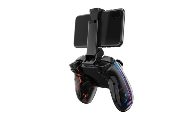 Havit 6939119064648 spil-controller Transparent Bluetooth Gamepad Android, PC, PlayStation 4, Playstation 3, Xbox One, iOS