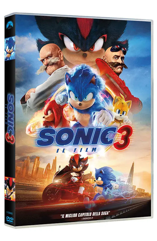 Plaion Pictures Sonic 3 DVD 4K Ultra HD
