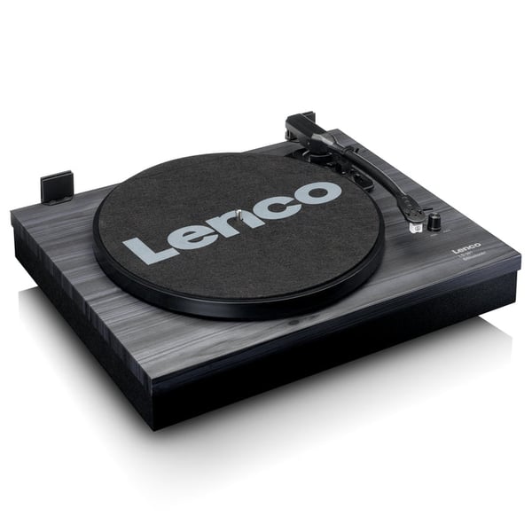 Lenco LS-301BK grammofoner Remdriven skivtallrik Svart Manuell