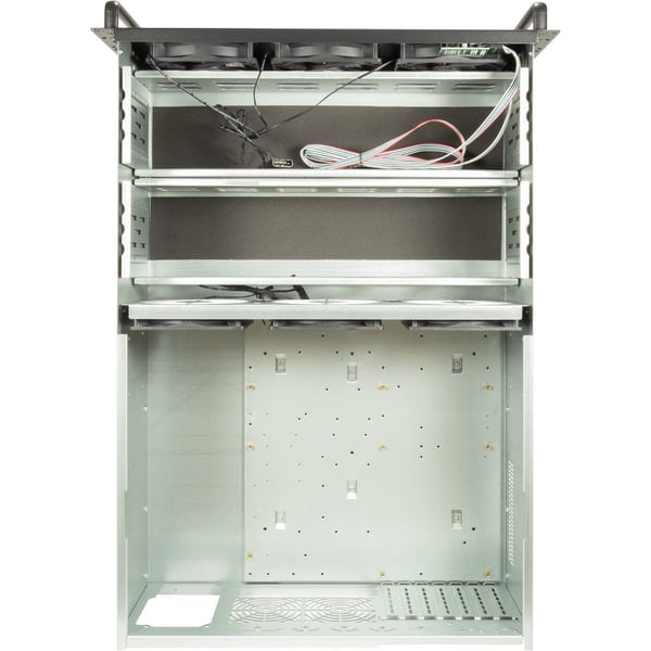 Inter-Tech 4F28 Ställning Svart, Silver