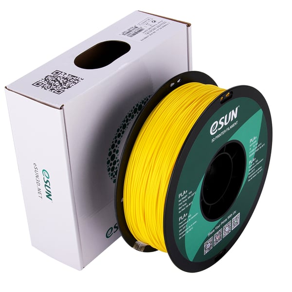 Pikkukuva 2 / 9: eSUN PLA+175Y1 3D-tulostusmateriaali Polylaktidi plus (PLA+) Keltainen 1 kg