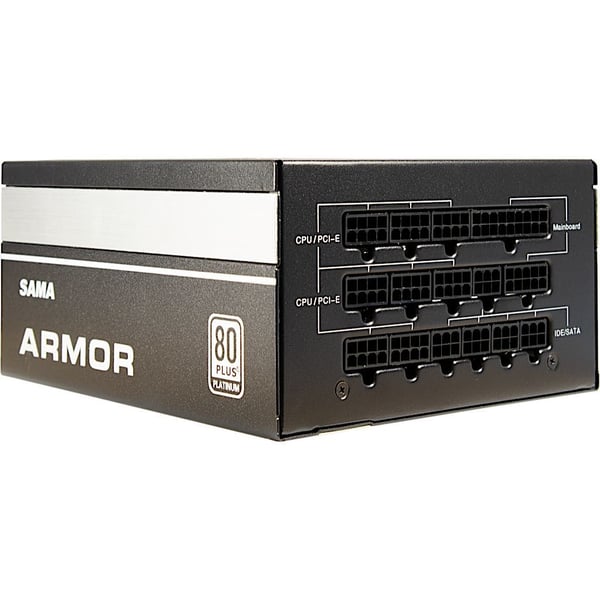 Miniatyrbillede 5 af 6: Inter-Tech SAMA FTX-1200-A ARMOR enhed til strømforsyning 1200 W 20+4 pin ATX ATX Sort