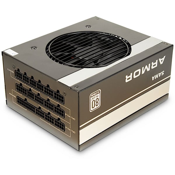 Miniatyrbillede 1 af 6: Inter-Tech SAMA FTX-1200-A ARMOR enhed til strømforsyning 1200 W 20+4 pin ATX ATX Sort
