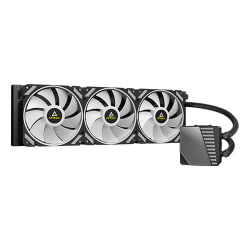 Pikkukuva 11 / 16: Antec SYMPHONY 360 Suoritin All-in-one-nesteenjäähdytin 12 cm Musta 1 kpl