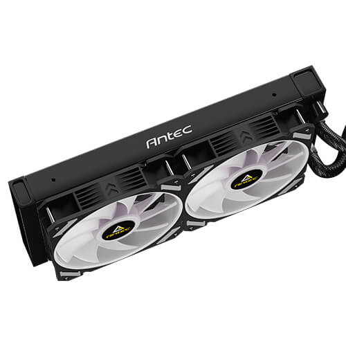 Pikkukuva 10 / 16: Antec SYMPHONY 240 Suoritin All-in-one-nesteenjäähdytin 12 cm Musta 1 kpl