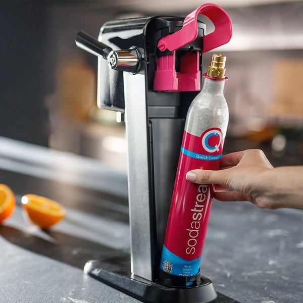 Miniatyrbild 7 av 8: SodaStream ART Svart, Stål