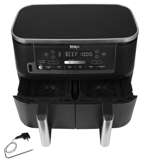 Ninja AF451EU frituregryde Enkelt 9,5 L 2470 W Varmluftsteger Sort