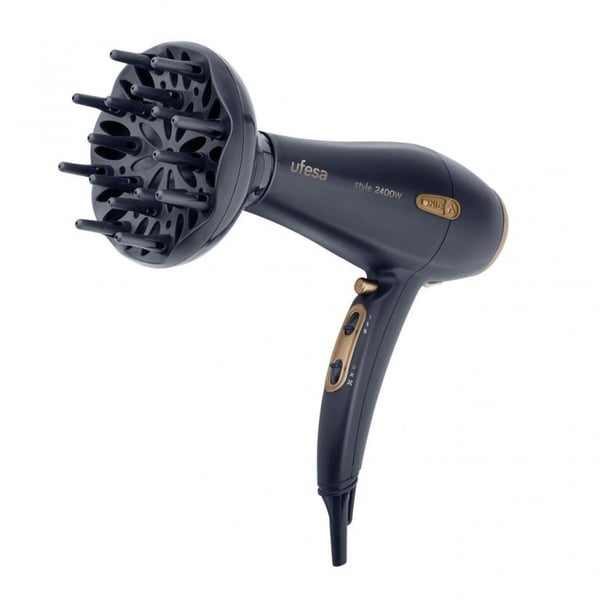 Miniatyrbillede 2 af 4: Ufesa SC8460 Style hårtørrer 2400 W Sort