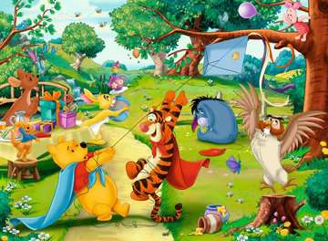 Ravensburger Winnie the Pooh - Pooh to the Rescue Puslespil 100 stk Tegnefilm