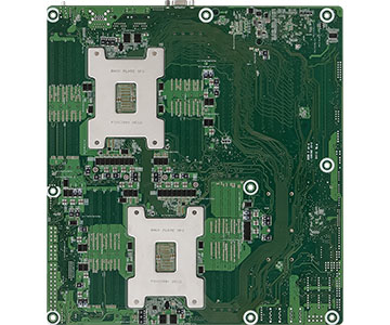 Miniatyrbillede 2 af 4: Asrock ROME2D16-2T bundkort LGA 4094 EEB