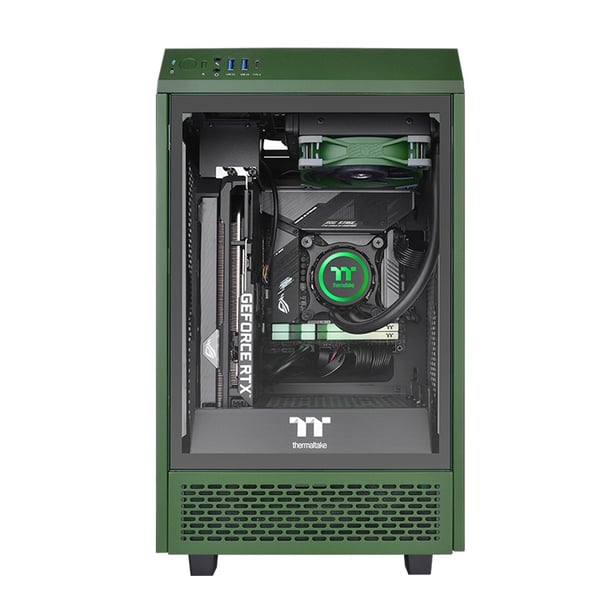 Miniatyrbillede 3 af 5: Thermaltake Toughfan 12 Racing Green High Static Pressure Radiator Fan Universel Ventilator 12 cm Grøn 1 stk